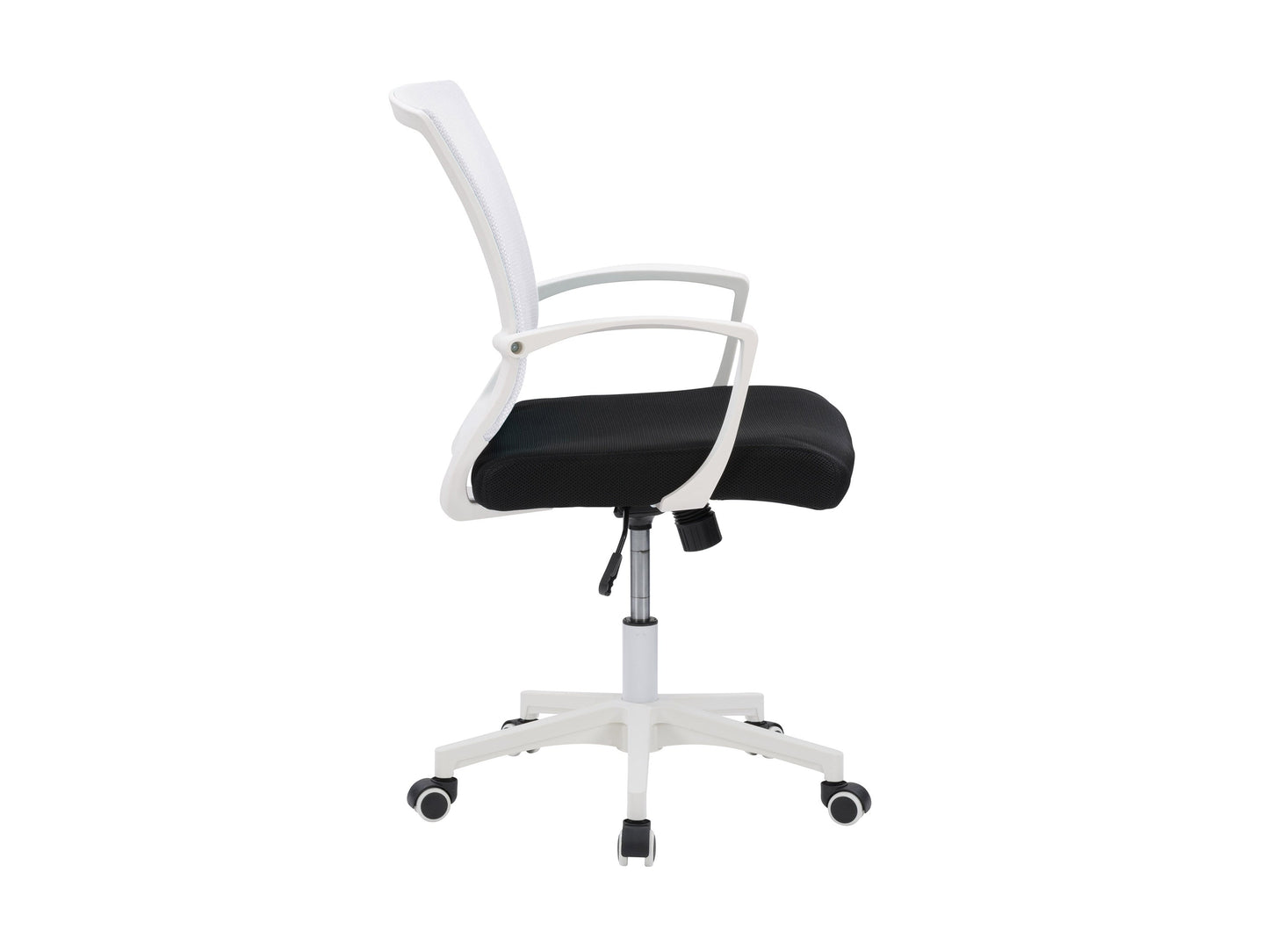 white and black Mesh Task Chair Cooper Collection product image by CorLiving#color_white-and-black
