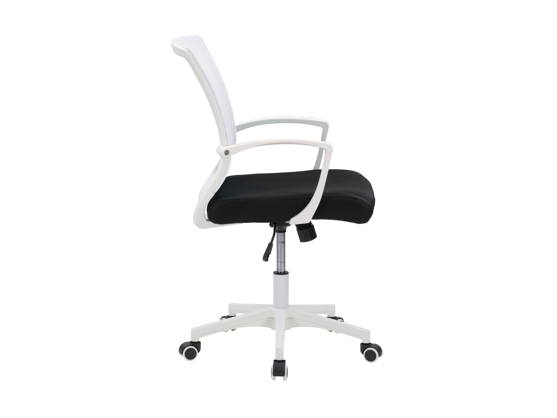 white and black Mesh Task Chair Cooper Collection product image by CorLiving#color_white-and-black