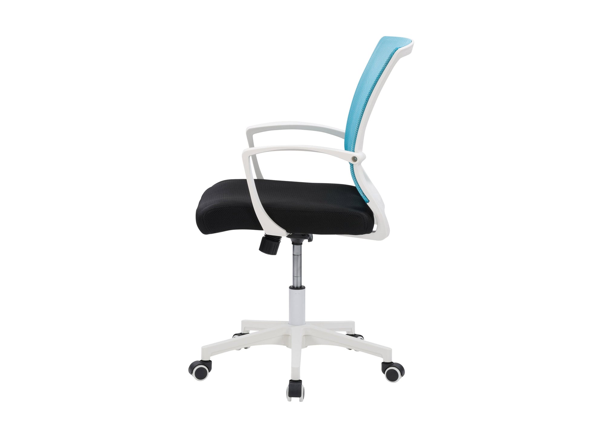 teal and black Mesh Task Chair Cooper Collection product image by CorLiving#color_teal-and-black