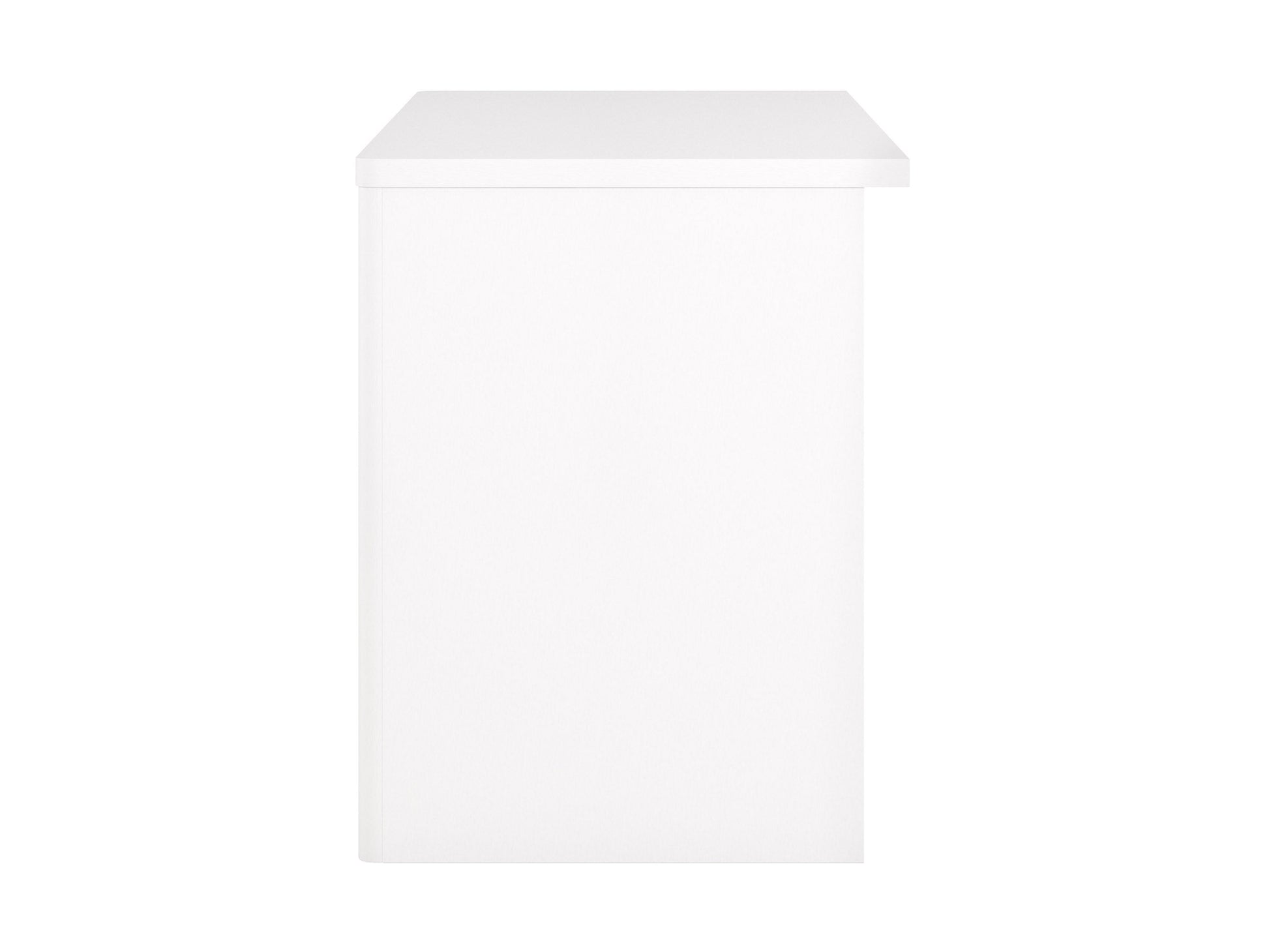white Desk with Cabinet Kingston Collection product image by CorLiving#color_white